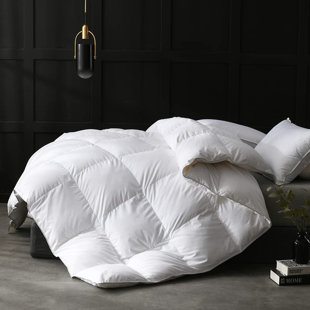 Hotel grand white goose feather & down clearance comforter